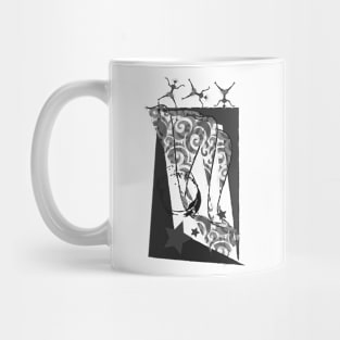 Somersault Abstrace Design Mug